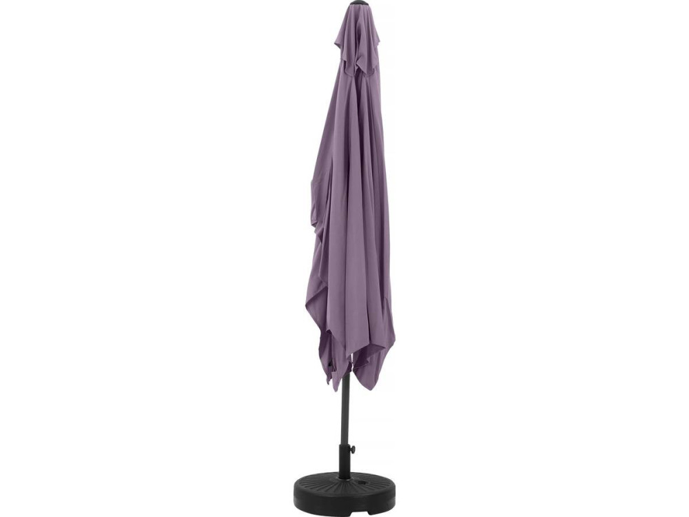 Parasol rectangulaire inclinable "Sol 2" - 2 x 3 m - Violet
