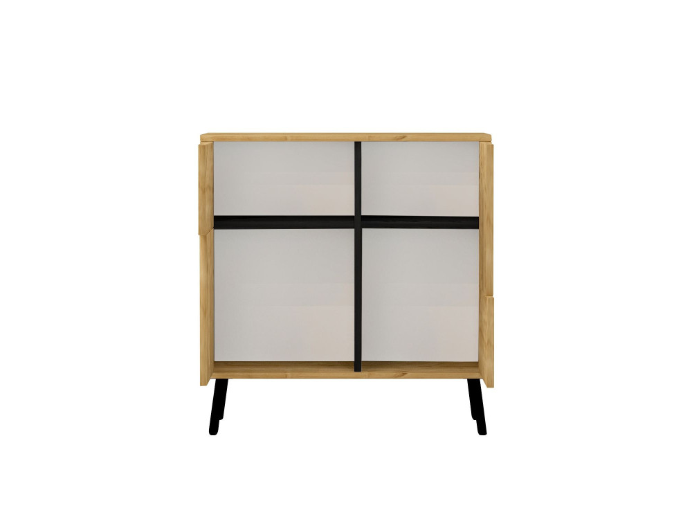 Buffet en bois "Darien" - 76 x 35 x 79 cm - Beige