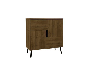 Buffet en bois "Darien" - 76 x 35 x 79 cm - Marron