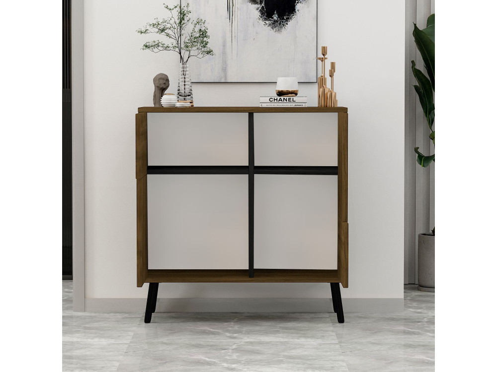 Buffet en bois "Darien" - 76 x 35 x 79 cm - Marron