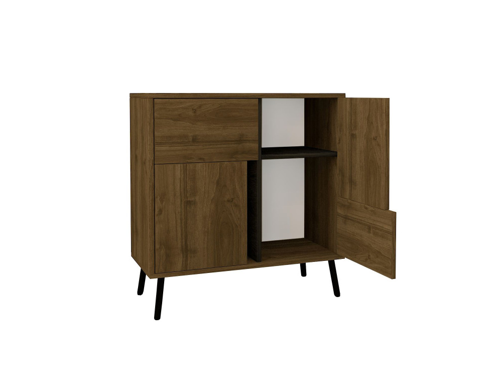 Buffet en bois "Darien" - 76 x 35 x 79 cm - Marron