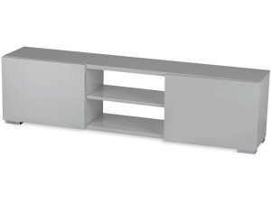 Meuble TV "Frida" - 155 x 31 x 42,5 cm - Gris