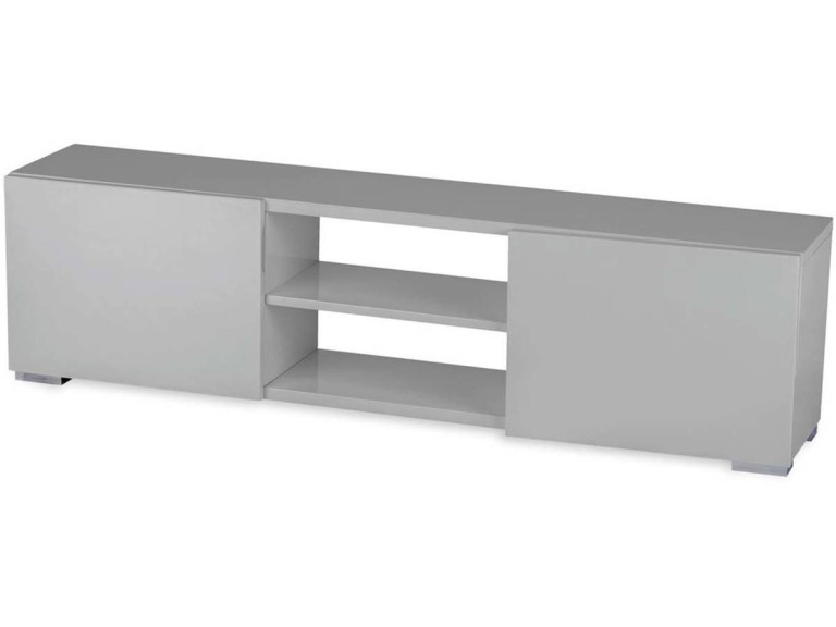 Meuble TV "Frida" - 155 x 31 x 42,5 cm - Gris