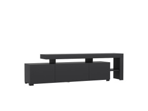 Meuble TV en bois "Beliz" - 192 x 37 x 53 cm - Anthracite