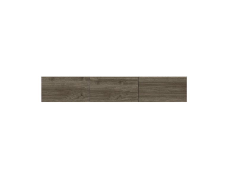 Meuble TV en bois "West" - 150 x 32 x 30 cm - Noyer