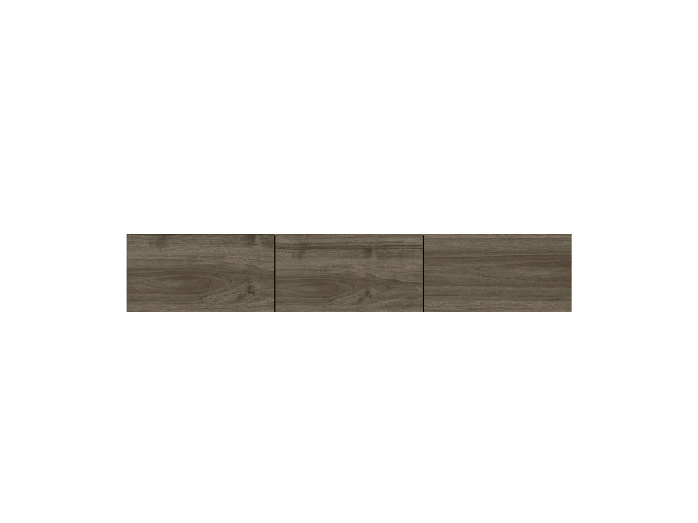 Meuble TV en bois "West" - 150 x 32 x 30 cm - Noyer