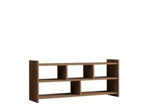 Meuble TV en bois "Pera" - 117 x 28 x 55 cm - Pin atlantique