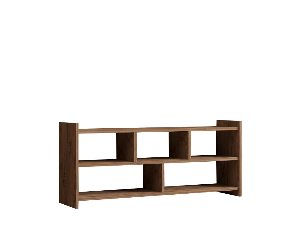 Meuble TV en bois "Pera" - 117 x 28 x 55 cm - Pin atlantique