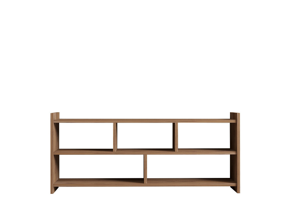 Meuble TV en bois "Pera" - 117 x 28 x 55 cm - Pin atlantique
