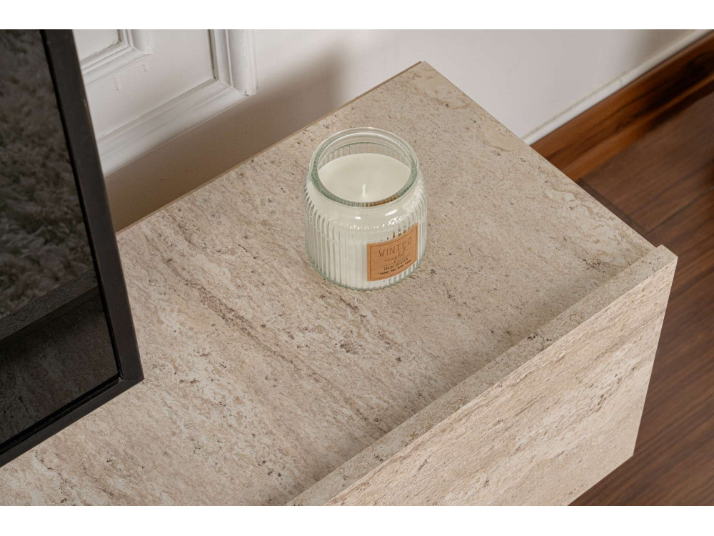 Meuble TV en bois "Alvin" - 180 x 31 x 42 cm - Beige