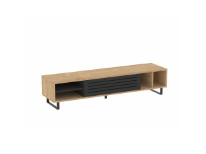 Meuble TV en bois "Safir" 160 x 40 x 35 cm - Saphir