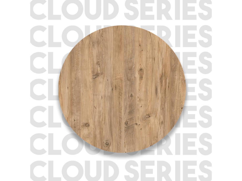Meuble TV en bois "Imo" - 110 x 40 x 44 cm - Marron