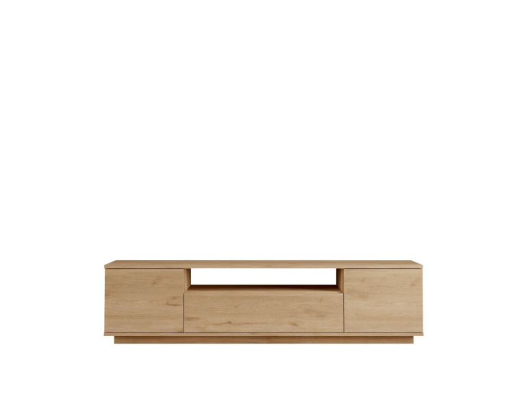 Meuble TV en bois "Rowen" - 180 x 44 x 44 cm - Marron