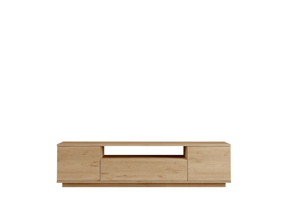 Meuble TV en bois "Rowen" - 180 x 44 x 44 cm - Marron