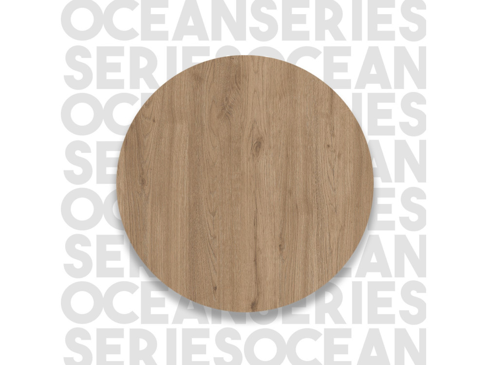 Meuble TV en bois "Calvin" - 160 x 35 x 45 cm - Marron