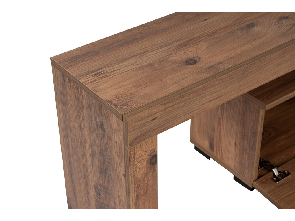 Meuble TV en bois "Enclave" - 180 x 31 x 50 cm - Marron