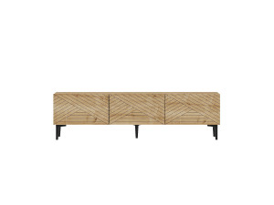 Meuble TV en bois "Felix" 160 x 31,4 x 44,1 cm - Chêne saphir