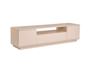 Meuble TV en bois "Veramont" - 180 x 44 x 44 cm - Beige