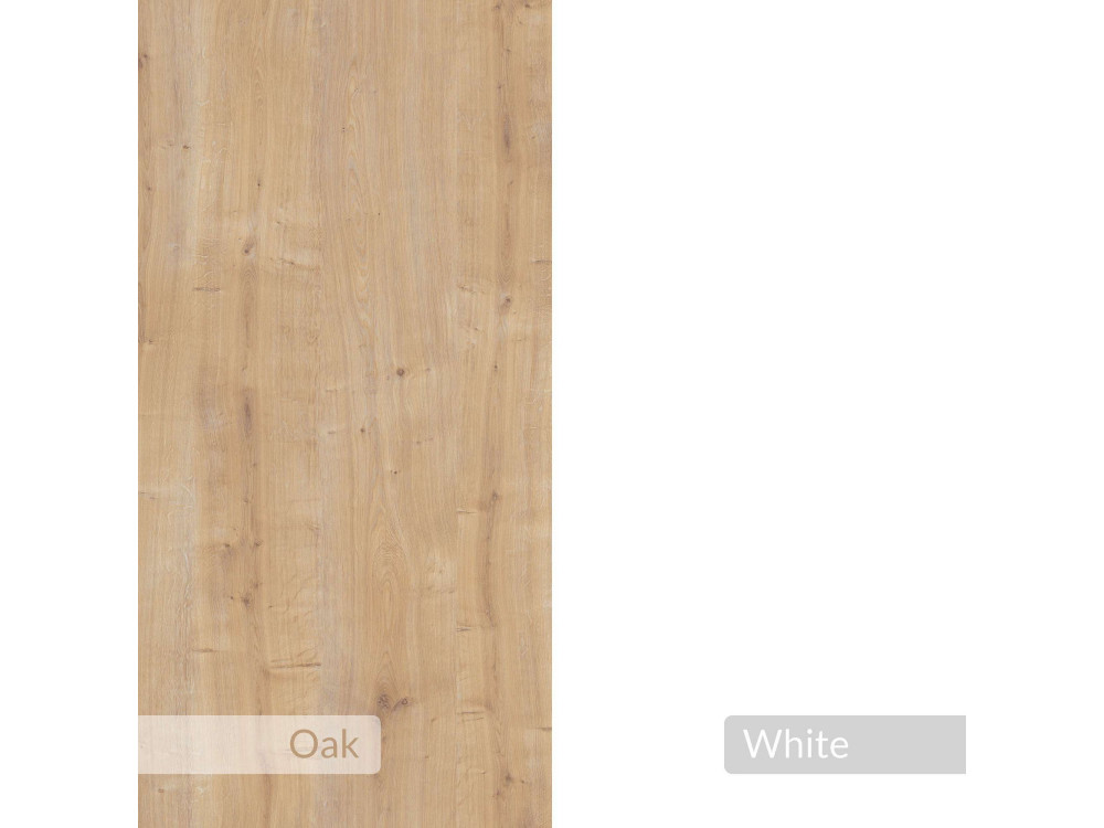 Meuble TV modulable en bois "Glis" - 145 x 35 x 44 cm - Blanc