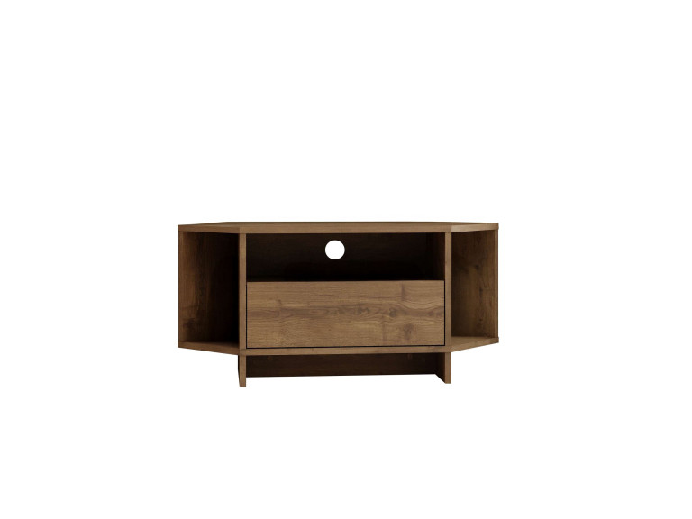Meuble TV en bois "Viva" - 95 x 35 x 45 cm - Marron