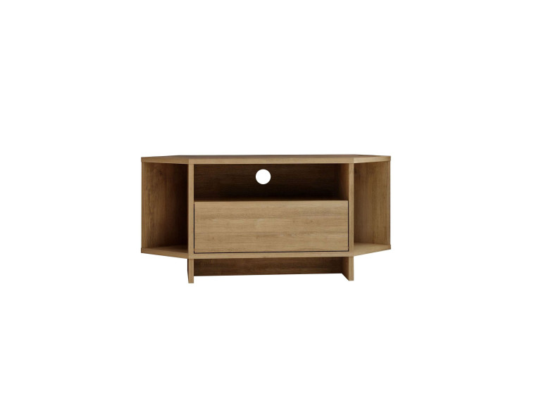 Meuble TV en bois "Viva" - 95 x 35 x 45 cm - Beige