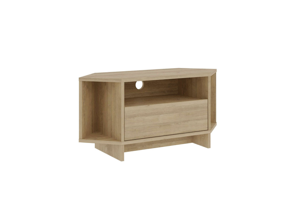 Meuble TV en bois "Viva" - 95 x 35 x 45 cm - Beige