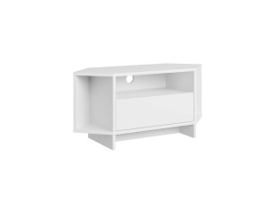 Meuble TV en bois "Viva" - 95 x 35 x 45 cm - Blanc