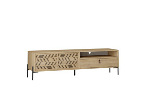 Meuble TV en bois "Dionysos" - 170 x 45 x 48 cm - Beige