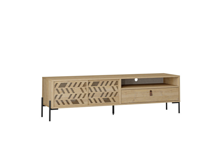 Meuble TV en bois "Dionysos" - 170 x 45 x 48 cm - Beige