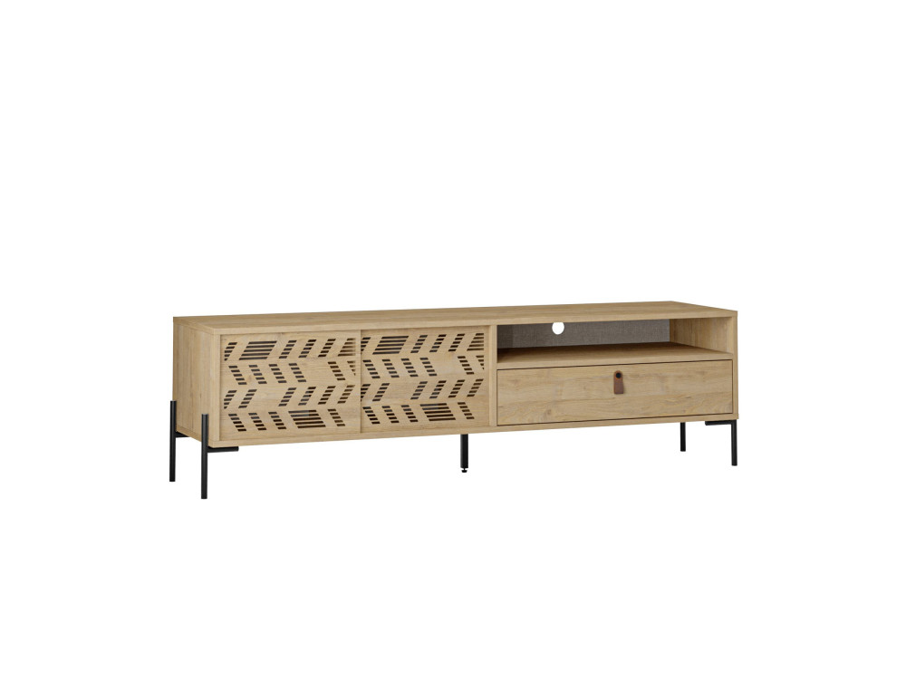 Meuble TV en bois "Dionysos" - 170 x 45 x 48 cm - Beige