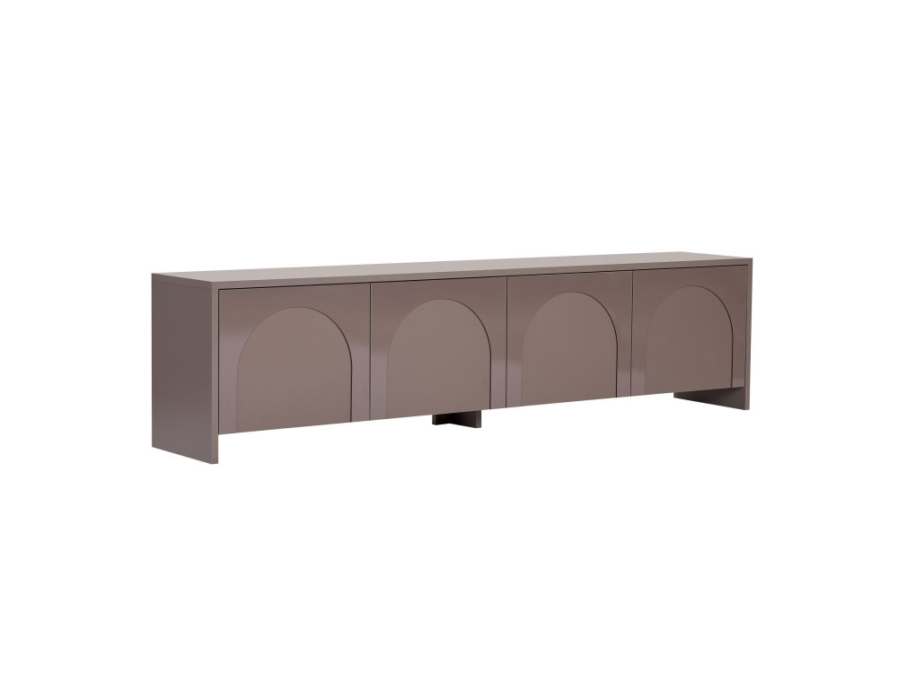 Meuble TV en bois "Aurelia" - 180 x 32 x 45 cm - Atlas