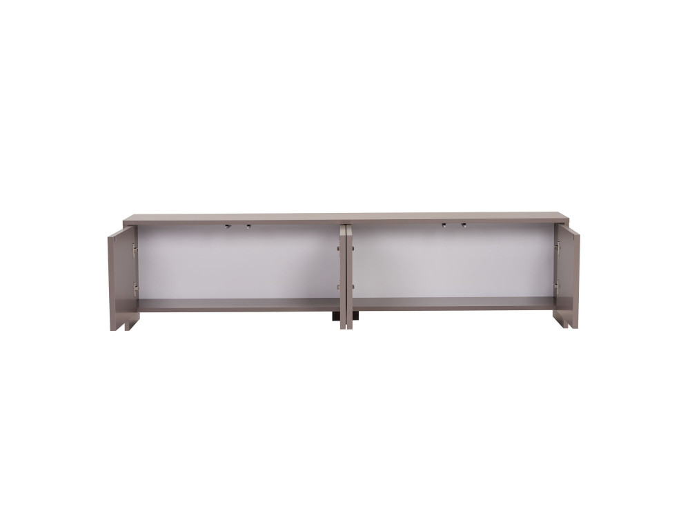 Meuble TV en bois "Aurelia" - 180 x 32 x 45 cm - Atlas