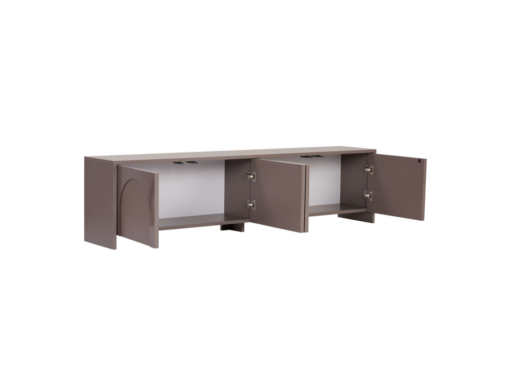 Meuble TV en bois "Aurelia" - 180 x 32 x 45 cm - Atlas