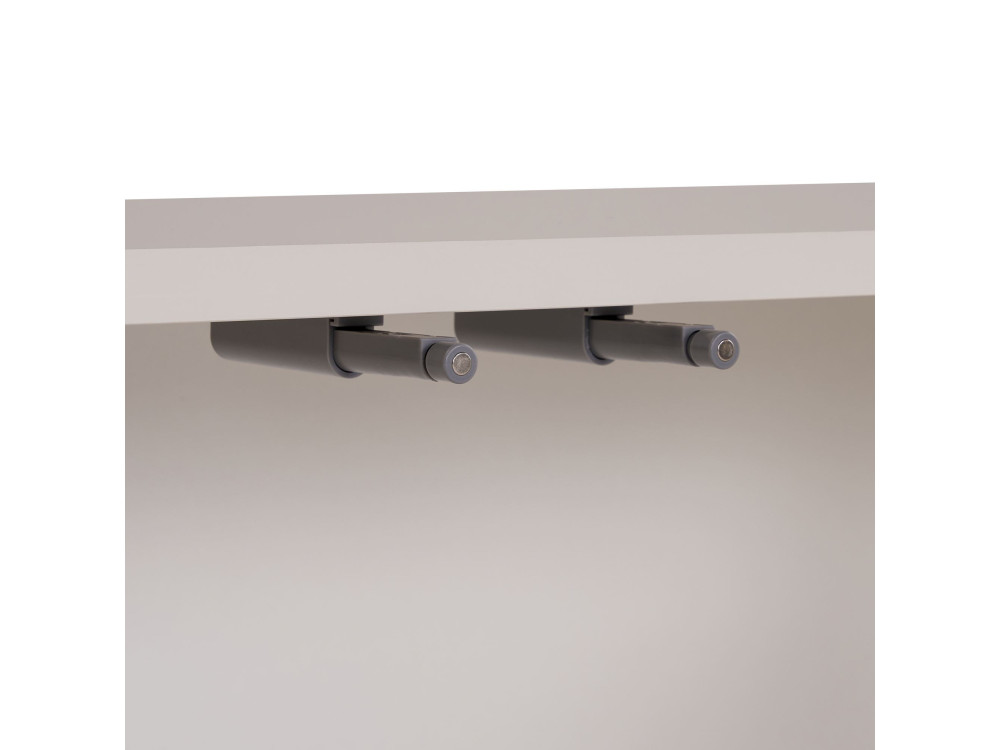 Meuble TV en bois "Aurelia" - 180 x 32 x 45 cm - Crème