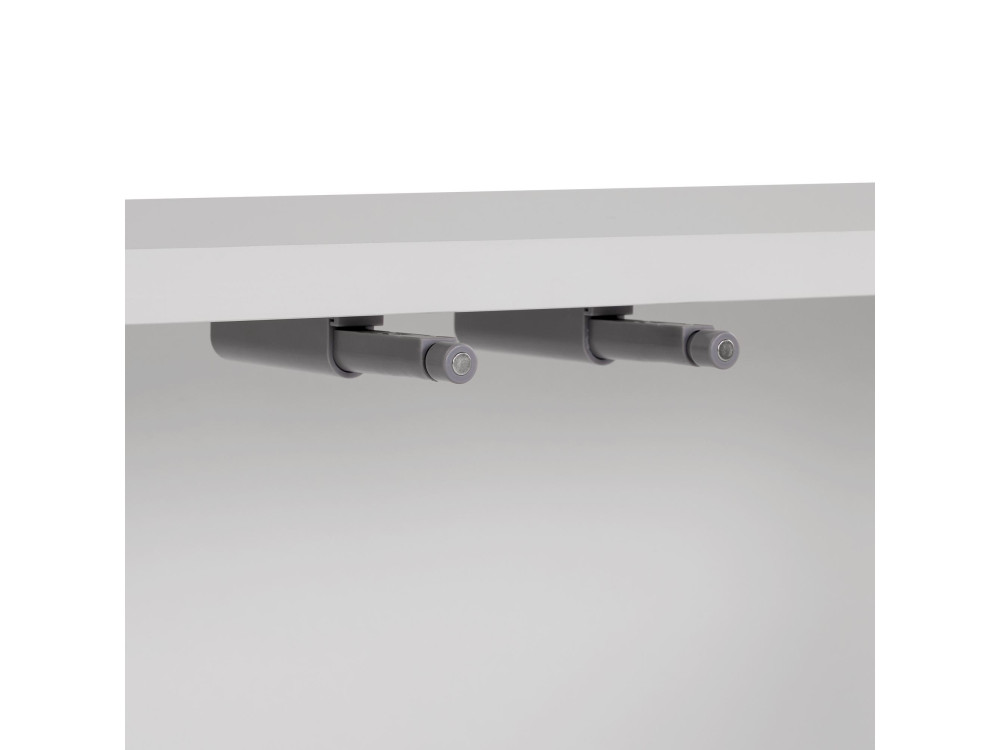 Meuble TV en bois "Aurelia" - 180 x 32 x 45 cm - Blanc