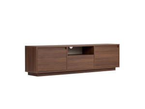 Meuble TV en bois "Sentinel" - 160 x 30 x 42 cm - Marron