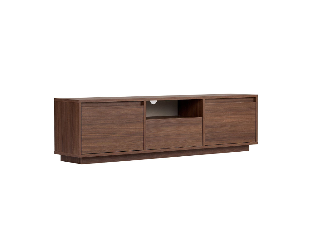 Meuble TV en bois "Sentinel" - 160 x 30 x 42 cm - Marron