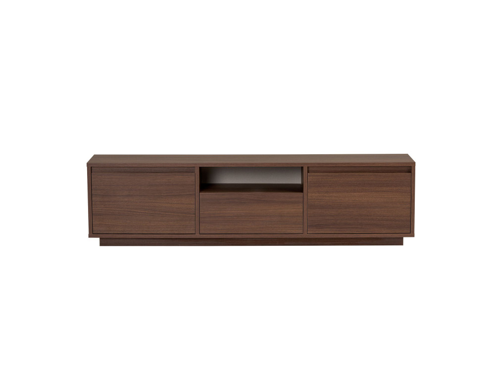 Meuble TV en bois "Sentinel" - 160 x 30 x 42 cm - Marron