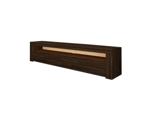 Meuble TV en bois "Bati" - 150 x 36 x 46 cm - Marron