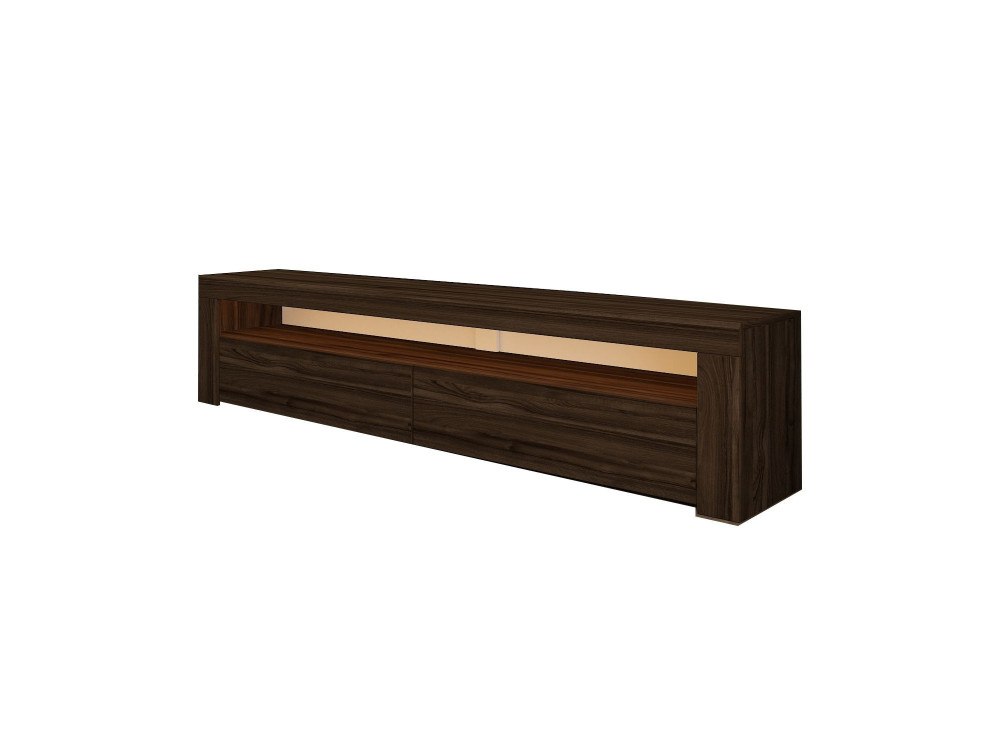 Meuble TV en bois "Bati" - 150 x 36 x 46 cm - Marron