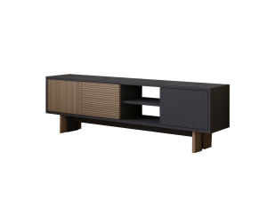 Meuble TV en bois "Ravello" - 150 x 30 x 45 cm - Marron