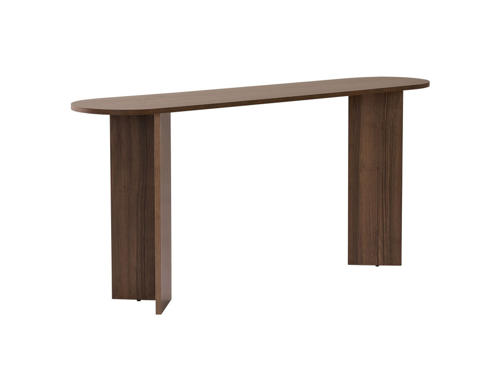 Console en bois "Sira" - 150 x 35 x 75 cm - Noyer