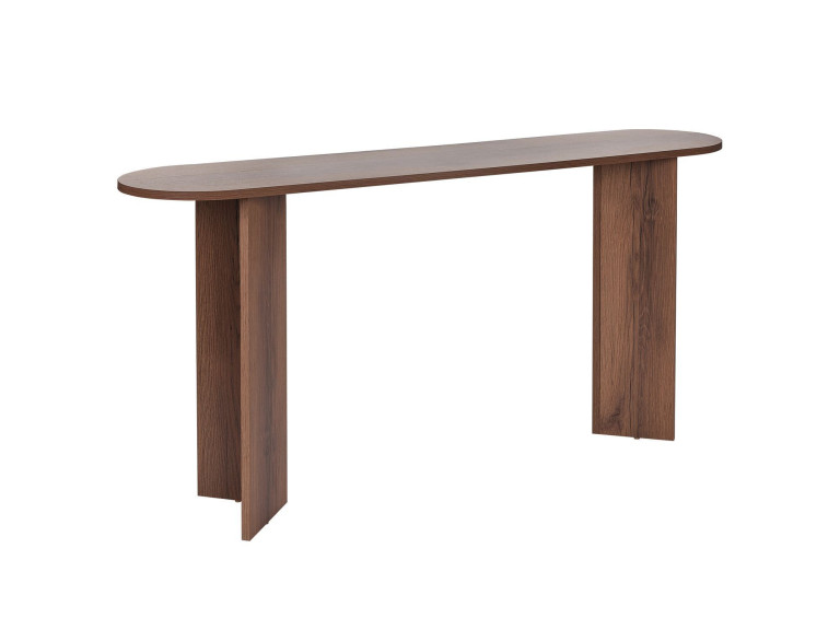 Console en bois "Sira" - 150 x 35 x 75 cm - Noyer