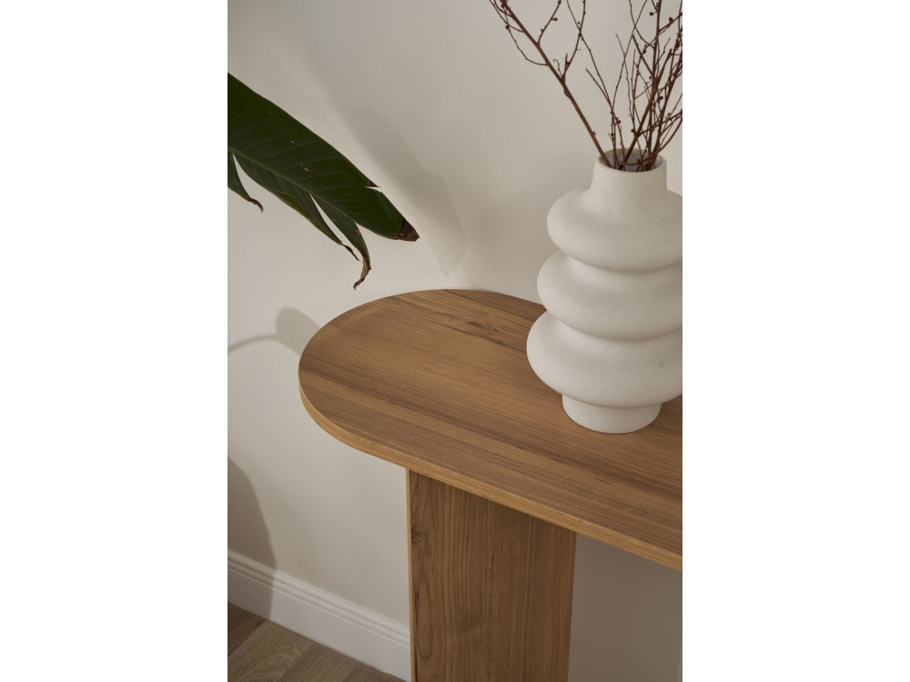 Console en bois "Sira" - 150 x 35 x 75 cm - Chêne