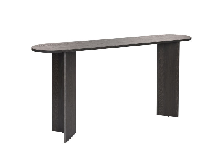 Console en bois "Sira" - 150 x 35 x 75 cm - Lumière Noire