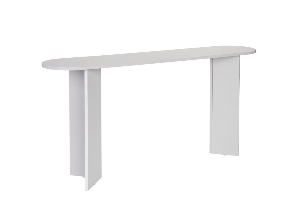 Console en bois "Sira" - 150 x 35 x 75 cm - Blanc