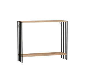 Console en bois "Verona" - 90 x 26 x 74 cm - Pin noir de l'Atlantique