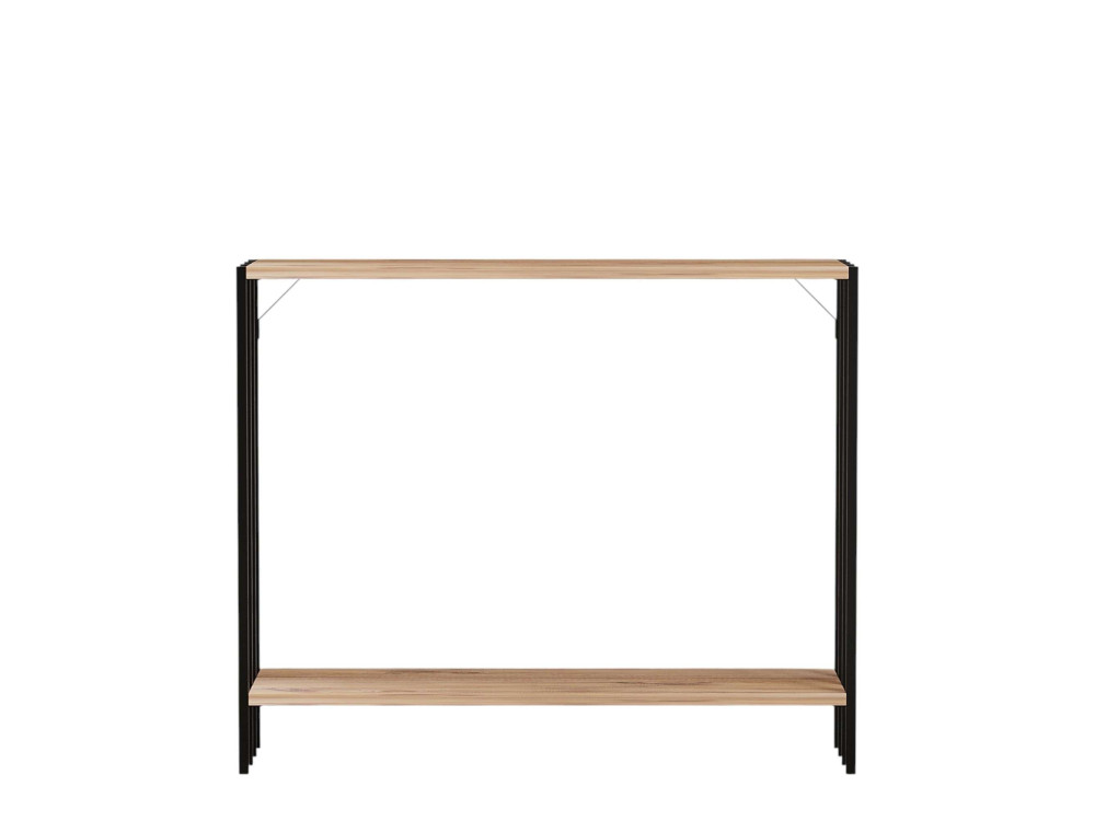 Console en bois "Verona" - 90 x 26 x 74 cm - Pin noir de l'Atlantique