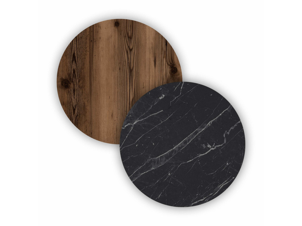 Buffet en bois "Elite" - 180 x 45 x 80 cm - Noir