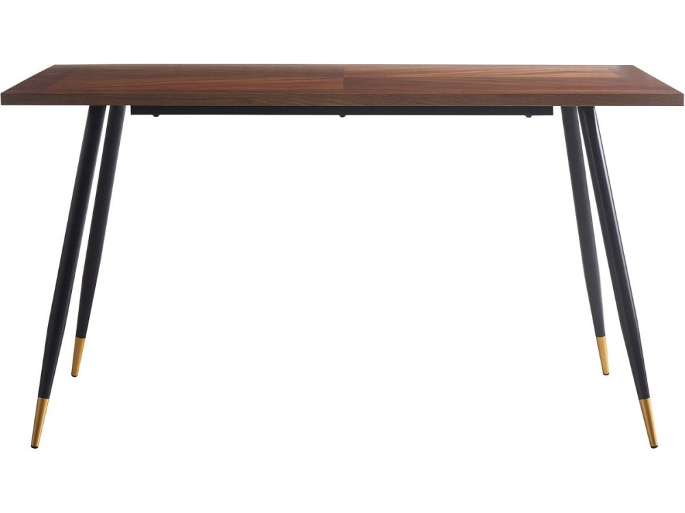 Table repas "Kavita" - 140 x 80 x 76 cm - Marron